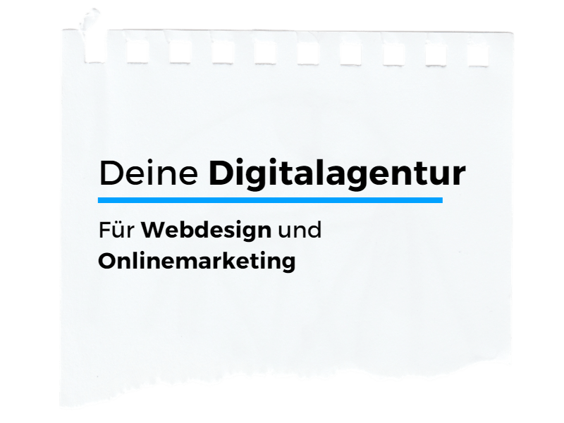 Digitalagentur für Webdesign Onlinemarketing und Suchmaschinenoptimierung